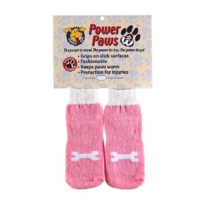 Power Paws Traction Socks for Dogs Help on Hardwood Floors