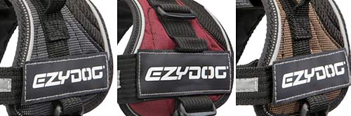 Tripawd EzyDog Convert Harness Colors