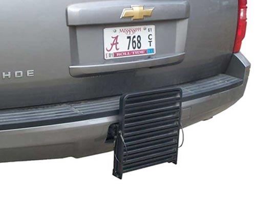 trailer hitch pet step