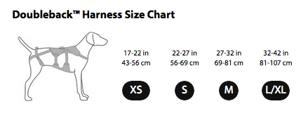 Doubleback Harness Sizes