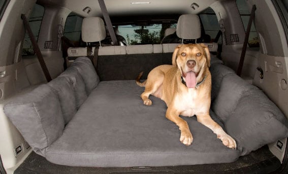 Safe dog SUV bed