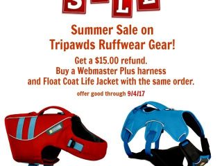 Tripawds Ruffwear gear sale