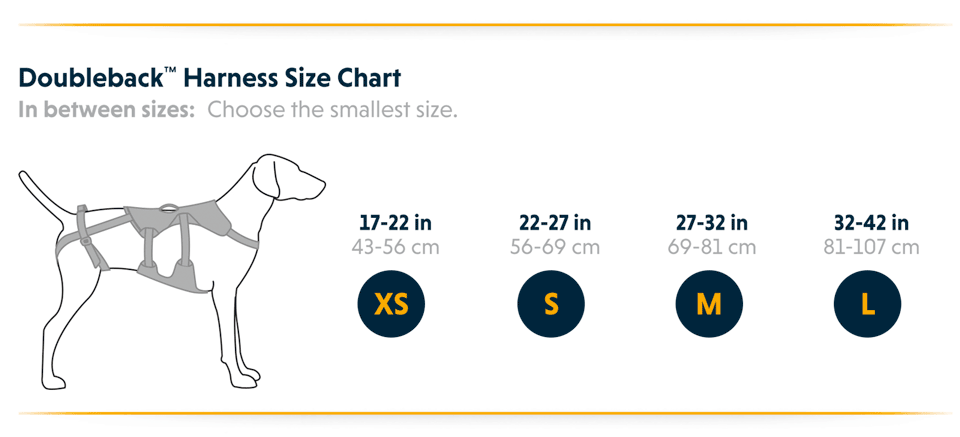 How to size Ruffwear Doubleback Harness