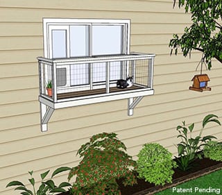 DIY Catio Plans for Tripawds