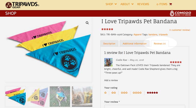 tripawds gear reviews