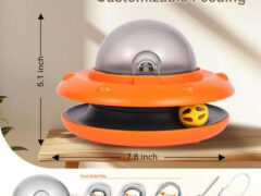 Cozypal 2 in 1 Cat Interactive Toy & Slow Feeder,