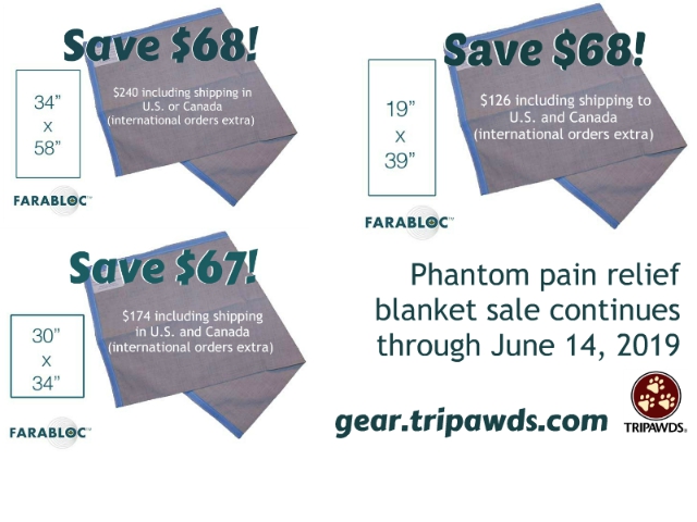 Tripawd phantom pain relief