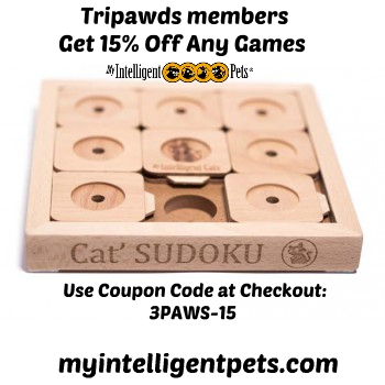 The Cat Brain Game Puzzle for Tripawds and Quadpawds