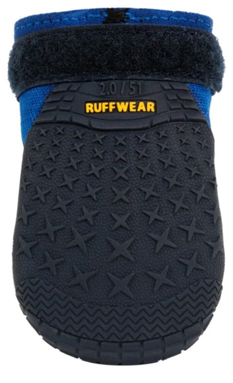 Ruffwear Hi and Light Trail Blue Pool Boots for Tripawd Dogs