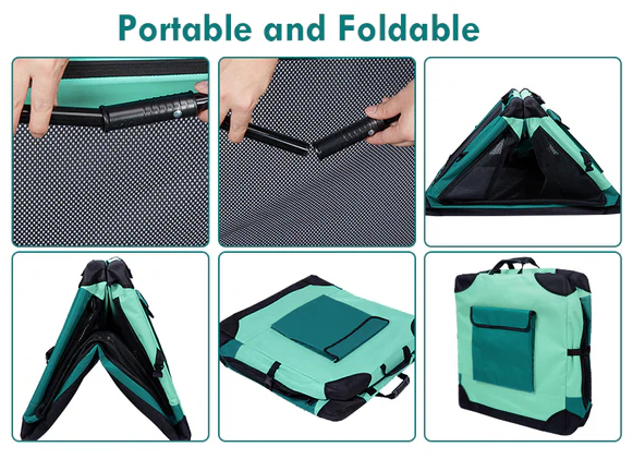 OwnDogs Hard Sided Collapsible Travel Crate